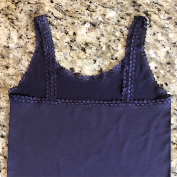 Lebody Microfiber Layering Purple Cami, Size Small - Picture 3 of 10